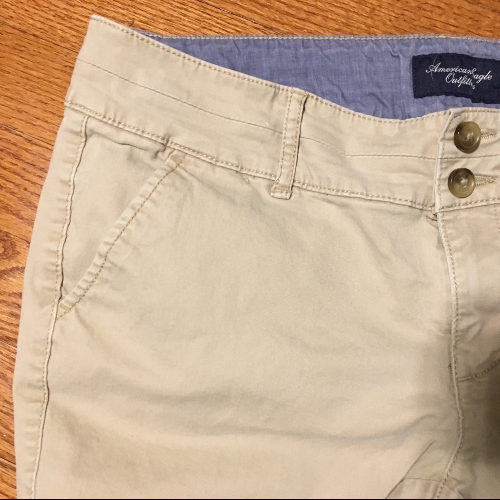AEO American Eagle khaki pants.